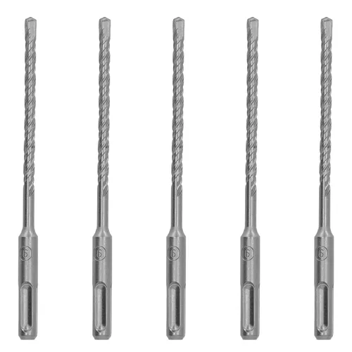 Vista 7 de Broca de martillo SDS Plus 5 piezas 1/2 pulgadas x 6 pulgadas para hormigón de mampostería