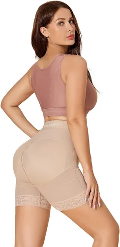 Vista 2 de SHAPSHE Fajas moldeadoras para mujer con control de abdomen pantalones cortos para levantar glúteos ropa interior de compresión