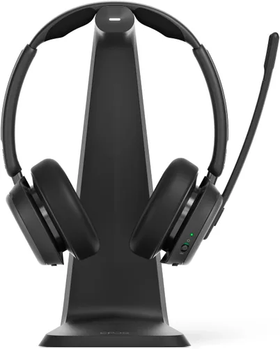 Vista 3 de EPOS Impact 1061 ANC - Auriculares Bluetooth de Alto Rendimiento para PC - de Doble Cara, Cancelación Avanzada de Ruido, EPOS AI, Audio de Banda