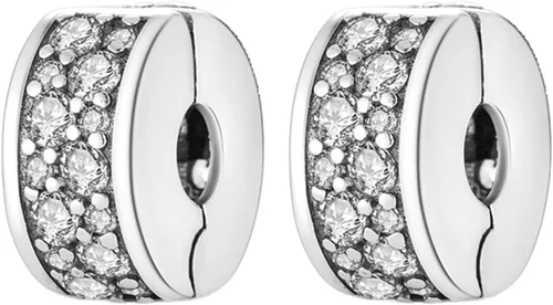 Vista 43 de Abalorios de plata de ley 925 para pulseras, dijes de amor y corazón, flor de cerezo, joyería para mujer
