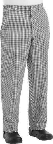 Vista 4 de Chef Designs - Pantalones de chef para hombre RK Negro