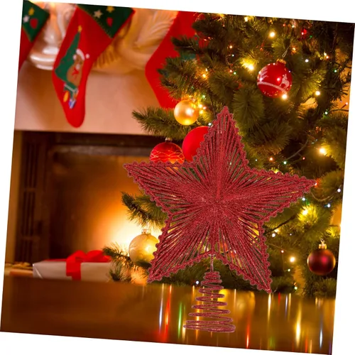 Vista 5 de 1 pieza de decoración de árbol de Navidad, adornos de Navidad, adorno de Navidad, decoración del árbol de Navidad, decoración de festival, fiesta