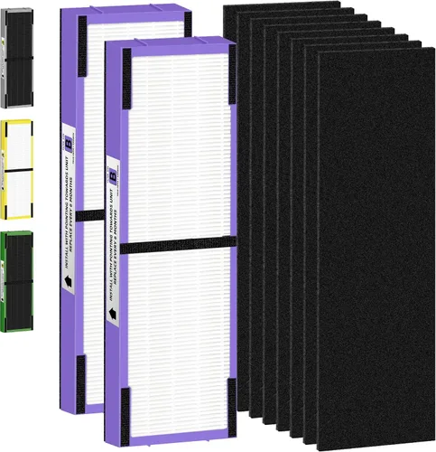 Vista 8 de FLT4825SM Filtro HEPA para eliminar humo B de repuesto compatible con purificadores de aire G-Guardian AC4825 AC4825E AC4825W AC4300 AC4800 AC4900