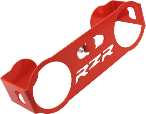 Vista 3 de Soporte para vasos de bebida con mango rojo para Polaris RZR 4 800/900 RZR 570 S 1000 2008-2020