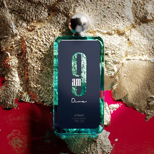 Vista 8 de Afnan 9 AM Dive Unisex Eau De Parfum, 3.4 Fl. Oz
