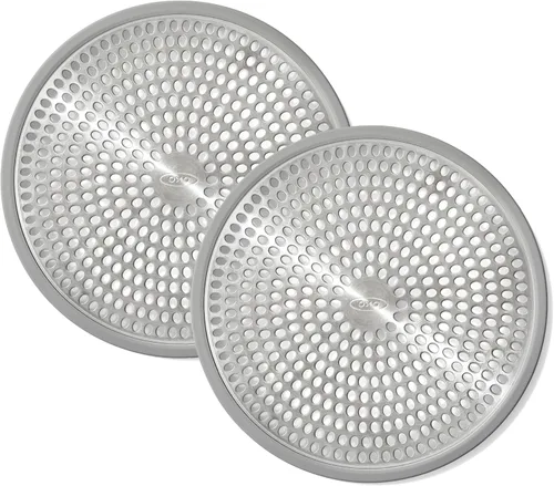 Vista 6 de Protector de drenaje para ducha con buena sujeción OXO., Acero, Stainless, A
