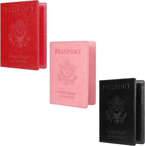 Vista 9 de labato Soporte para pasaporte para mujer, cartera de pasaporte, organizador de documentos de viaje, accesorios de crucero impermeables