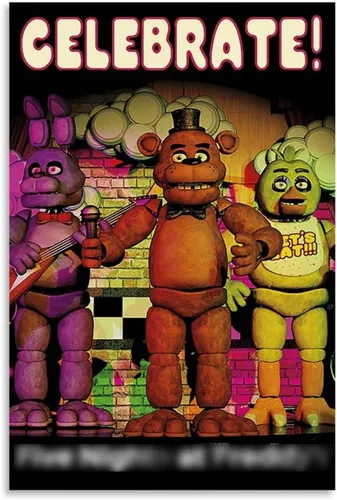 Vista 7 de Póster de película de medianoche de nivel de amenaza, póster artístico y arte de pared, póster moderno para decoración de dormitorio familiar, 08 x
