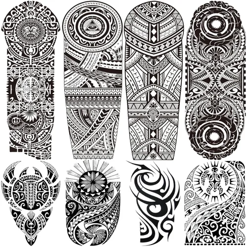 Vista 13 de Mangas temporales para tatuaje del 4 de julio para hombres y mujeres, 4 hojas grandes de brazo completo de Estados Unidos, patriótico 4 de julio