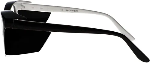 Vista 4 de Gafas de seguridad contra la radiación en elegante montura de ojo de gato para mujer con lentes reductores de radiación pb de 0.030 in.