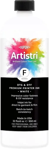 Vista 2 de Artistri® Serie F DTG y DTF Tinta - Negro - 8 oz
