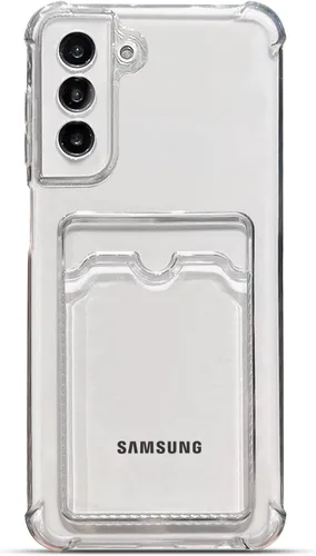 Vista 25 de Tuokiou para Samsung Galaxy A16 Funda, Fundas Protectoras Transparentes con Ranura para Tarjetas, Funda Cartera de TPU Suave Ajuste Delgado