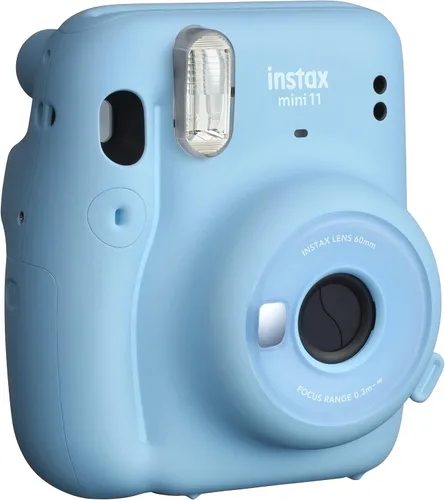 Vista 3 de Cámara instantánea Fujifilm Instax Mini 11 - Azul cielo