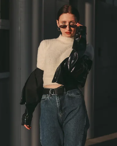 Vista 3 de Gafas de sol ovaladas para mujer (tamaño pequeño), diseño de lente plana