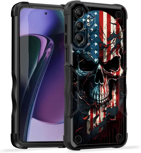 Vista 46 de Funda para Galaxy A14 5G, [Doble Capa][Protección contra Caídas de Grado Militar de 10 Pies] [Antideslizante] Funda Resistente a Prueba de Golpes