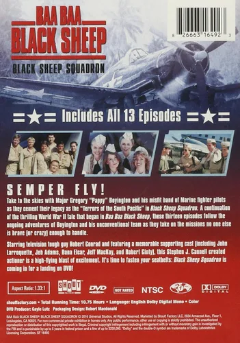 Vista 2 de Baa Baa Black Sheep (Black Sheep Squadron) Season Two (The Final Season)