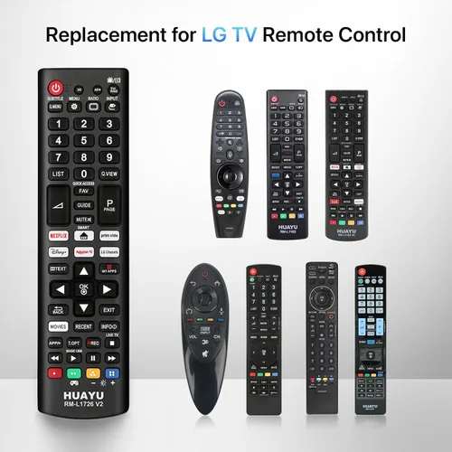 Vista 3 de Nuevo control remoto universal para todos los controles remotos de TV LG, reemplazo actualizado para LG Smart TV con 6 botones de acceso directo