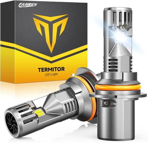 Vista 7 de FAHREN Bombilla H11/H9/H8 mejorada, 40,000 lm ultra brillante real 1:1 tamaño mini H11, luz blanca fría H11 de 6500 K, instalación rápida,