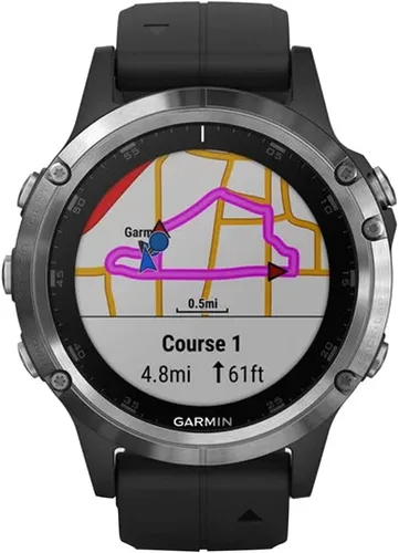 Vista 3 de Garmin fēnix Multisport GPS Smartwatch, Cristal