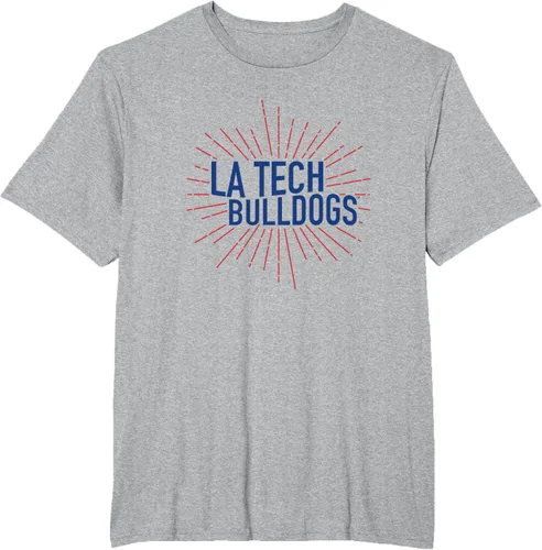 Vista 11 de Camiseta Louisiana Tech Bulldogs Burst, Blanco