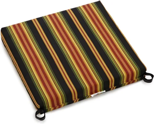Vista 14 de Blazing Needles Cojín para silla de exterior, 20" x 19", Alenia Pompeya