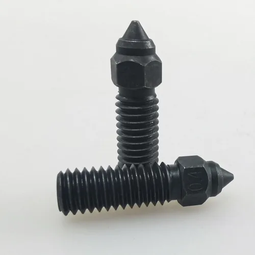 Vista 7 de K1 Boquillas de acero endurecido para extrusoras de impresora 3D de 0.4mm, resistentes al desgaste a alta temperatura, con herramientas de bricolaje