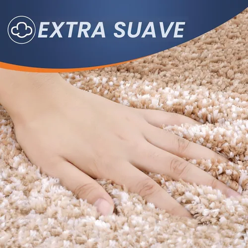 Vista 4 de OLANLY - Juego de tapetes para baño de 2 piezas, de microfibra, suaves y absorbentes, antideslizantes, lavables a máquina y para secadora, felpudos