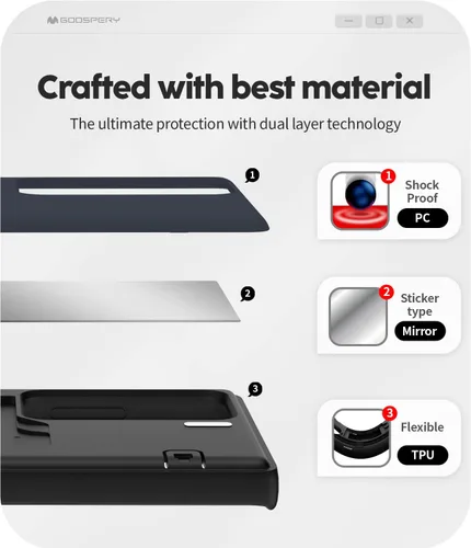Vista 310 de GOOSPERY Parachoques magnético para puerta compatible con Galaxy S9 Plus, tarjetero tipo billetera con cierre automático por iman, funda protectora