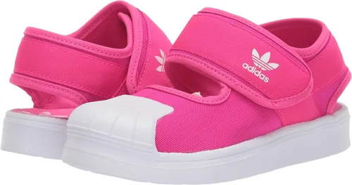 Vista 6 de adidas Originals Sandalias unisex Superstar 360 para niños, AzulBlancoCielo