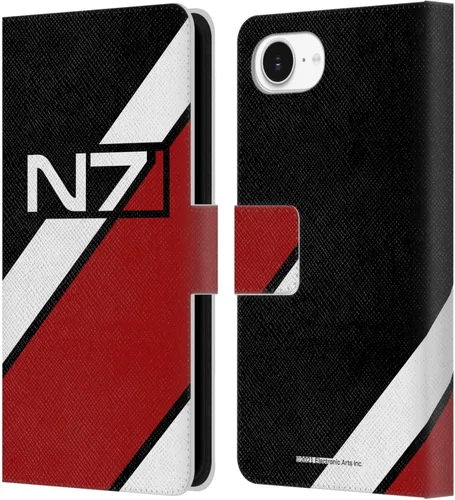 Vista 46 de Head Case Designs Funda de piel con licencia oficial de EA Bioware Mass Effect Cerberus Logo Graphics tipo cartera compatible con Apple iPhone 11
