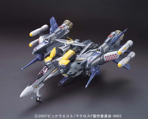 Vista 3 de Bandai Macross Frontier F VF-25S Mesías blindado Valquiria Ozuma Escala 1/72