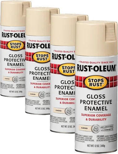 Vista 83 de Rust-Oleum 7776830 - Pintura en aerosol para prevención del óxido, 12 onzas, negro plano