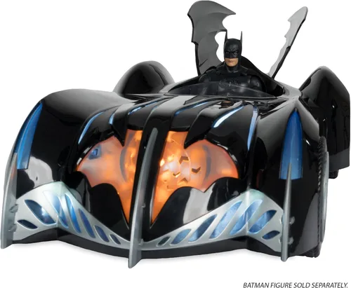 Vista 2 de McFarlane Toys - DC Multiverse Batmobile (Batman & Robin) Vehículo de 24.5 pulgadas de largo con luces y sonido