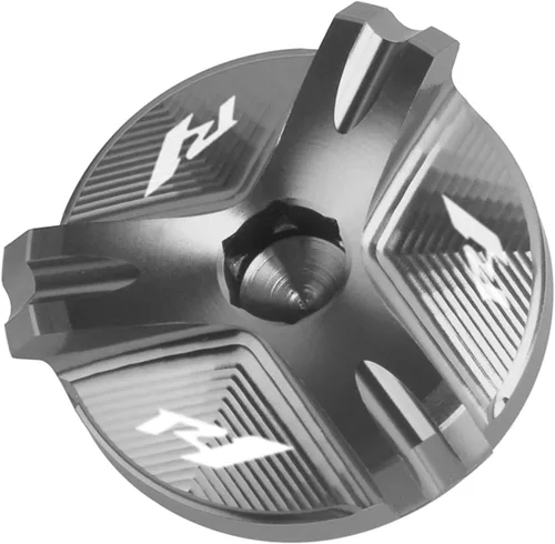 Vista 18 de Tapa de tapón de llenado de aceite de motor CNC para motocicleta, compatible con Yamaha YZF R1 R3 R6 YZFR1 1998-2020 YZFR3 2015-2021 YZFR6 YZFR6S R1