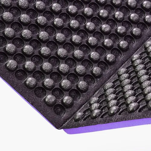 Vista 6 de Luqeeg Espuma para dormir Pad Camping Mat, espuma al aire libre Camping Mat plegable playa tienda de dormir colchón () Púrpura