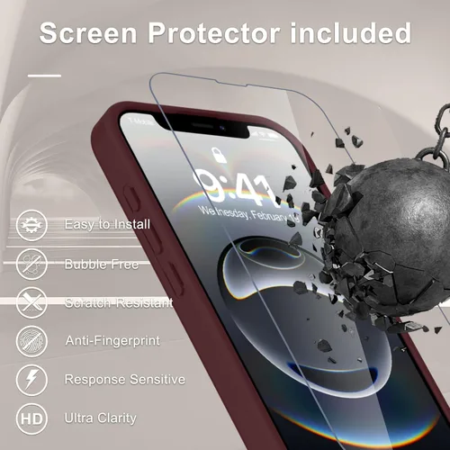 Vista 22 de Funda para Google Pixel 10 Pro XL, cubierta magnética mate, color negro Fit for MagSafe, Screen Protector included, Shockproof Military Grade