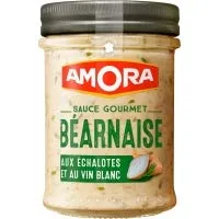 Vista 2 de Amora Salsa Bearnaise Echalotes et Vin Blanc 6.49 oz (Osnesa Salsa Amora Con Chalotes y Vino Blanco 6.49 oz)