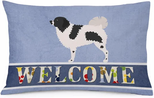 Vista 95 de Caroline's Treasures BB8334PILLOWCASE AIDI Atlas Mountain Dog - Funda de almohada estándar, color azul, ligera, súper suave, de fácil cuidado