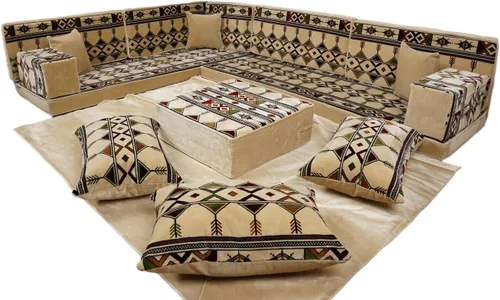 Vista 41 de arabicsofa Cojines Majlis de piso tradicionales: asientos modulares Diwan seccionales