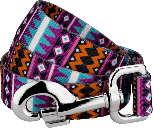 Vista 7 de Country Brook Design® Correa para perro Native Arizona de 1 pulgada - 6 pies Arizona nativa