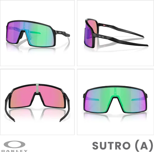 Vista 66 de Oakley Sutro OO9406 / OO9462 - Lentes de sol para hombre, kit de correa de accesorios, bolsa de microfibra