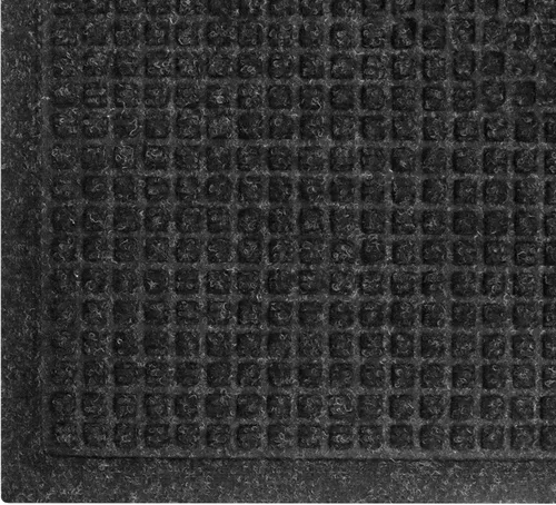 Vista 32 de Tapete de entrada Andersen Waterhog Fashion de fibra de polipropileno para interior/exterior, goma SBR, 3/8” pulgadas de grosor., Bluestone, 1