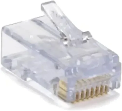 Vista 2 de Platinum Tools 100010C EZ-RJ45 Cat6 Conector 50/ para terminación de cable Ethernet