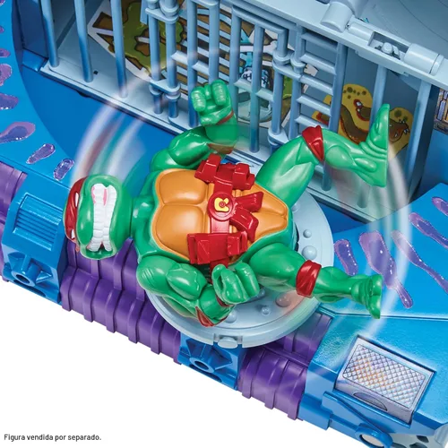 Vista 7 de Teenage Mutant Ninja Turtles TMNT Classic Technodrome Playset - Exclusivo de Amazon