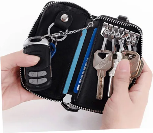 Vista 3 de Milisten wallet key holder multitool keychain purse keychain mens keychains car key holder car keychains key