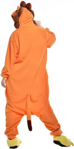 Vista 3 de NEWCOSPLAY Pijama de una pieza para adultos, disfraz de cosplay de una pieza