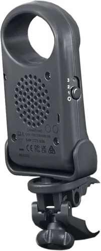 Vista 6 de Skip Hop Ventilador portátil sin aspas, ajustable 3 velocidades, paseo y conecta, gris