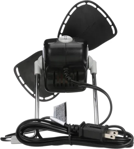 Vista 4 de Caframo Ventilador Chinook de 7 pulgadas Negro