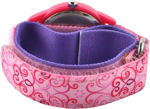Vista 2 de Disney Princess - Reloj analógico de cuarzo con correa de nailon para niños
