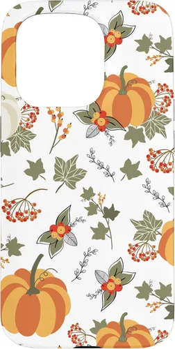 Vista 13 de Fall Leaves Autumn Pumpkin Pattern Autumn Vibes Color Case for iPhone 17